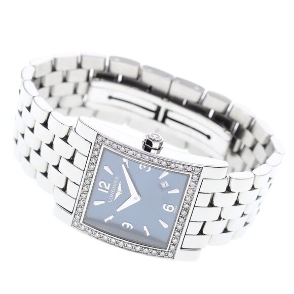 LONGINES Dolcevita L5.503.0 diamond bezel date Quartz Ladies Watch_895324 main image 6